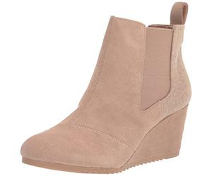 TOMS Bailey, Stivaletto Donna, Warm Taupe Suede, 39 EU