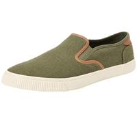 TOMS Baja, Sneaker Uomo, Dark Sage Heritage Canvas/Synthetic Nubuck Trim, 39 EU