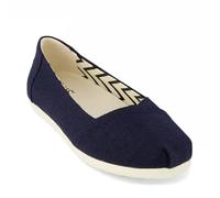 TOMS Ballerine da donna Alpargata Casual - Oro, Navy, 8