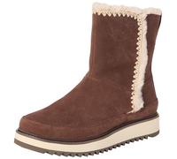 TOMS Bergen - Stivali da neve da donna, Camoscio Marrone Quercia Impermeabile, 37.5 EU