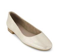 TOMS Briella, Ballerine Donna, Camoscio Metallico Champagne, 38 EU