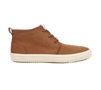 TOMS Carlo Mid Terreno, Scarpe da Ginnastica Uomo, Walnut Water Resistant Leather, 44.5 EU
