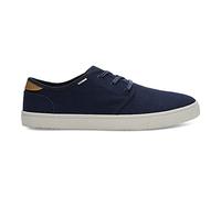 TOMS Carlo Sneakers In Tela Heritage Blu Navy Da Uomo In Juta - EUR 44