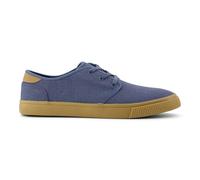 TOMS Carlo, Sneaker Uomo, Tela Heritage Blu Ardesia, 45 EU