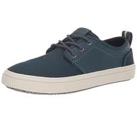 TOMS Carlo Terrain, Scarpe da Ginnastica Uomo, Dark Indigo Canvas And Leather, 43.5 EU