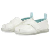 TOMS Classic Alpargata, Mocassino Basso Bambine e Ragazze, White Confetti Coated Glitter, 19.5 EU