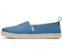 TOMS Classic Alpargata, Mocassino basso Bambini e ragazzi, Ocean Blue, 21 EU