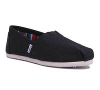 TOMS Classico Slip On S-CANVAS 7.6-20.3cm Nero Misura UK 3 - 8