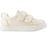 TOMS Cruz Double Strap, Sneaker con Gancio e Anello Bambine e Ragazze, Natural Iridescent Leopard, 3 UK Child