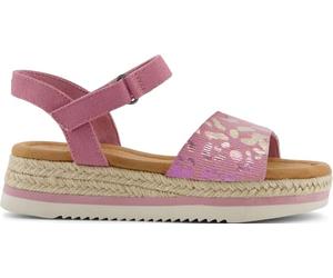TOMS Diana, Sandali con Zeppa, Rosa, 37 EU