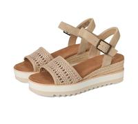 Toms Diana Sandali da Donna in Pelle Color Champagne - EUR 38.5