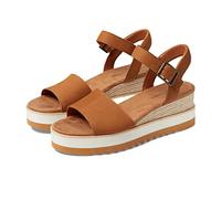 TOMS Diana Zeppa in Pelle per Donna Color Cuoio - EUR 40