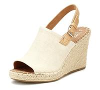 TOMS Donna Sandali Punta Chiusa, Beige (Natural 000), 37 EU