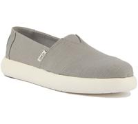 Toms Donne Alpargata Cupsole Ortholite Trainers In Grigio Chiaro Taglia EU 36-42