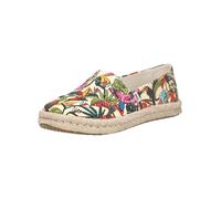TOMS Espadrillas 'Alpargata' écru / verde / rosa chiaro / rosso Donna TOMS 39 écru / verde / rosa chiaro / rosso