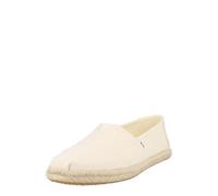 TOMS Alpargata Rope Classic, Mocassino Basso Donna, Natural White, 38 EU