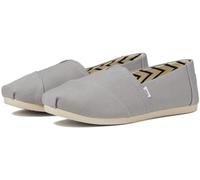 Toms Espadrillas Donna, Tela di Cotone Riciclato Grigio Drizzle, 36.5 EU