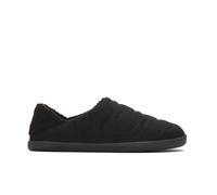 TOMS Ezra, Pantofole Donna, Black Quilted Felt, 42.5 EU