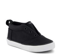 TOMS Fenix Mid, Scarpe da Ginnastica Bambini e Ragazzi, Microsuede Nero, 24.5 EU