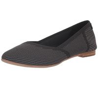 TOMS Jutti Neat, Ballerine basse Donna, Black REPREVE Knit, 37.5 EU