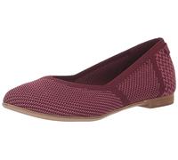 TOMS Jutti Neat, Ballerine basse Donna, Deep Burgundy REPREVE Knit, 40 EU