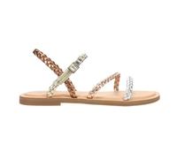 TOMS Kira, Sandali bassi Donna, Multi Metallic Synthetic Braid, 35.5 EU