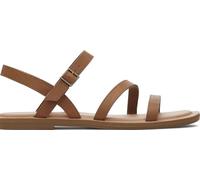 TOMS Kira, Sandali bassi Donna, Tan Leather, 35.5 EU