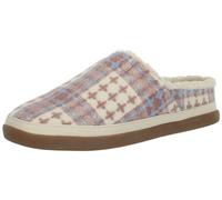 TOMS Lola, Pantofole Donna, Rose Beige Stitched Plaid, 41 EU