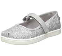 TOMS Mary Jane, Scarpa Mary Jane Bambine e ragazze, SILVER, 21 EU