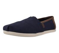 Toms Espadrillas Blu Navy, Scarpe da Ginnastica Uomo, 44 EU