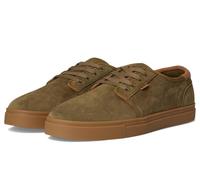 TOMS Mens Carlo 2.0 Scarpe Da Ginnastica Stringate Casual - Bianco, Verde oliva militare, 40.5 EU