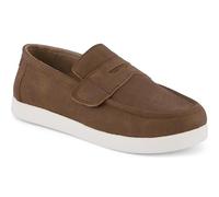 TOMS Mocassini Oliver da Bambino, Microsuede Color Caramello, 5 UK Child