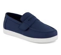 TOMS Mocassini Oliver da Bambino, Navy Nubuck Pu, 34.5 EU