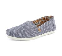 TOMS Mocassino Classico da Donna Alpargata, Niagara Mist Chambray DOT, 37