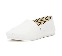 Espadrillas in cotone riciclato Toms Alpargata Blanc 40,5