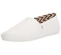 TOMS Alpargata Loafer Flat, Mocassino Basso, Bianco, 45 EU