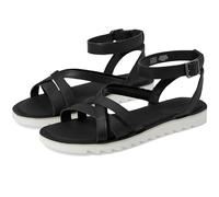 TOMS Rory, Sandali bassi Donna, Black Leather/Suede, 38 EU