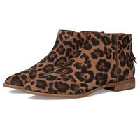 TOMS Rylie - Stivale da donna, in pelle scamosciata, leopardato marrone zucchero, taglia 36, Pelle scamosciata leopardata marrone, 36 EU
