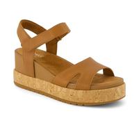 TOMS Sandali Alana da donna con zeppa, Marrone medio., 9