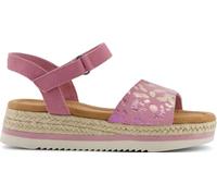 TOMS Sandalo con zeppa Diana Bambina, rosa, 1 UK