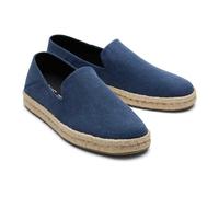 Espadrillas in cotone riciclato Toms Santiago Bleu 43