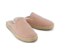 TOMS Santiago Mule - Pantofole da donna in tessuto rosa pallido, Rosa, 40 EU