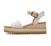 TOMS | Slip on, tomaia in pelle, piattaforma avvolta in corda, solette CloudBound