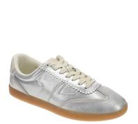 TOMS - Sneaker da donna Collins, Pelle metallizzata argento, 38.5 EU