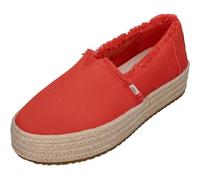 TOMS Sneaker Valencia_blackDonna, Fiamma Tela Fray, 37 EU