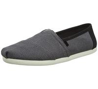 TOMS SYNTHETIC ALPARGATA, Mocassino Basso Uomo, Dark Grey, 44 EU