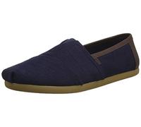 TOMS SYNTHETIC ALPARGATA, Mocassino Basso Uomo, Denim Brown, 42.5 EU