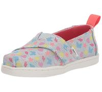 TOMS Tiny Alpargata, Espadrillas Bambine e ragazze, Blu, 21 EU