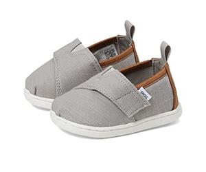 TOMS Tiny Alpargata, Espadrillas Unisex - Bambini e ragazzi, Drizzle Grey, 19.5 EU