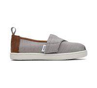 TOMS Tiny Alpargata, Espadrillas Unisex - Bambini e ragazzi, Drizzle Grey, 28.5 EU